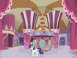 Size: 3919x2935 | Tagged: safe, artist:stonershy, rarity, pony, unicorn, carousel boutique, high res, implied bluebarity, implied blueberry inflation, jewelry blues, sequence, solo, story included