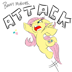 Size: 800x800 | Tagged: safe, artist:caffeinerabbit, artist:plasters-ponies, fluttershy, pegasus, pony, female, mare, solo