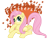 Size: 2867x2338 | Tagged: safe, artist:killjoy1227, fluttershy, pegasus, pony, high res, simple background, transparent background, vector