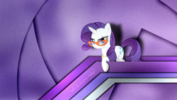 Size: 1920x1080 | Tagged: safe, artist:tadashi--kun, rarity, pony, unicorn, glasses, text, wallpaper