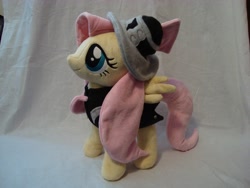 Size: 3072x2304 | Tagged: safe, artist:planetplush, fluttershy, private pansy, pony, high res, irl, photo, plushie