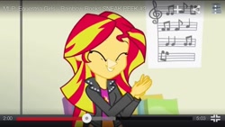 Size: 1136x640 | Tagged: safe, screencap, sunset shimmer, equestria girls, rainbow rocks, cute, shimmerbetes, solo