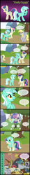 Size: 900x5201 | Tagged: safe, artist:bradiiez, bon bon, derpy hooves, lyra heartstrings, sweetie drops, pegasus, pony, comic, female, mare