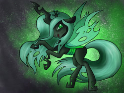 Size: 1500x1125 | Tagged: source needed, safe, artist:slamjam, queen chrysalis, changeling, changeling queen, female, solo