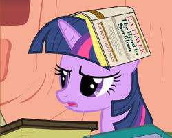 Size: 626x501 | Tagged: safe, derpibooru import, edit, edited screencap, screencap, twilight sparkle, book, economics, friedrich hayek, golden oaks library, milton friedman, the road to serfdom