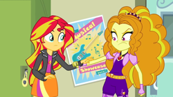 Size: 1920x1080 | Tagged: safe, screencap, adagio dazzle, sunset shimmer, equestria girls, rainbow rocks, female, gem, out of context, siren gem