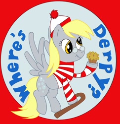 Size: 900x926 | Tagged: safe, artist:stopshot, derpy hooves, pegasus, pony, crossover, female, mare, scrunchy face, where's waldo