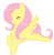 Size: 1119x1135 | Tagged: safe, artist:smokeflare, fluttershy, pegasus, pony, female, mare, pink mane, solo, yellow coat