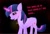 Size: 597x401 | Tagged: safe, derpibooru import, twilight sparkle, unicorn twilight, pony, unicorn, blushing, dialogue, female, glowing horn, horn, mare, solo