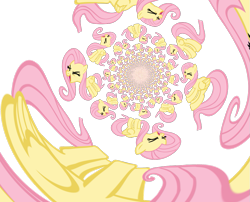 Size: 995x803 | Tagged: safe, artist:g-vitani, fluttershy, pegasus, pony, flutteryay, surreal, yay