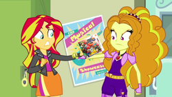 Size: 2000x1125 | Tagged: safe, edit, edited screencap, screencap, adagio dazzle, sunset shimmer, equestria girls, rainbow rocks, female, gem, mario, siren gem, super smash bros., super smash bros. 4