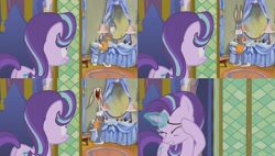 Size: 998x566 | Tagged: safe, screencap, starlight glimmer, pony, unicorn, the crystalling, bugs bunny, looney tunes, meme, screencap comic, we don't normally wear clothes