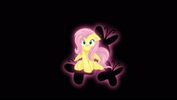 Size: 1920x1080 | Tagged: safe, fluttershy, pegasus, pony, female, mare, pink mane, v3ga, wallpaper, yellow coat