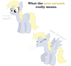 Size: 1024x953 | Tagged: safe, artist:masterxtreme, derpy hooves, pegasus, pony, female, mare, scrunchy face, sneezing