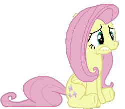 Size: 481x417 | Tagged: safe, artist:blank hooves, fluttershy, pegasus, pony, /mlp/, female, mare, pink mane, yellow coat