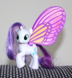 Size: 1844x2011 | Tagged: safe, rarity, sweetie belle, brushable, fusion, glimmer wings, irl, photo, prototype, toy