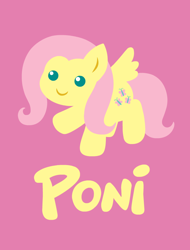 Size: 720x945 | Tagged: safe, artist:megasweet, fluttershy, pegasus, pony, cute, lineless, poni, shyabetes, smiling, solo