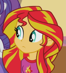 Size: 687x757 | Tagged: safe, screencap, sunset shimmer, equestria girls, rainbow rocks, clothes, cute, pajamas, solo