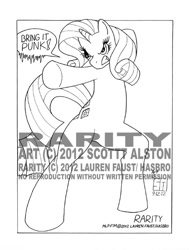 Size: 521x683 | Tagged: safe, artist:mistypine01, rarity, pony, unicorn, female, horn, mare, sketch, white coat