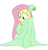 Size: 737x762 | Tagged: safe, artist:egophiliac, edit, fluttershy, pegasus, pony, snuggie, sock