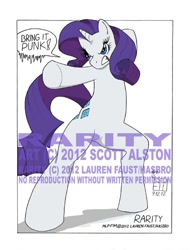 Size: 464x608 | Tagged: safe, artist:mistypine01, rarity, pony, unicorn, female, horn, mare, white coat