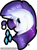 Size: 900x1221 | Tagged: safe, artist:mrw32, rarity, pony, unicorn, bust, looking over shoulder, portrait, profile, solo