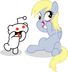 Size: 3050x3237 | Tagged: safe, artist:capt-nemo, derpy hooves, pegasus, pony, female, high res, mare, reddit, snoo