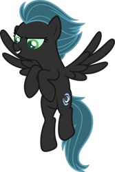 Size: 1024x1532 | Tagged: safe, artist:blah23z, night glider, queen chrysalis, changeling, changeling queen, recolor, solo