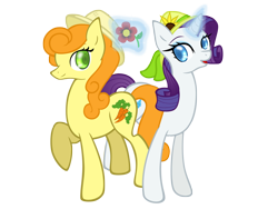 Size: 1600x1200 | Tagged: safe, artist:twilathewolf, carrot top, golden harvest, rarity, pony, unicorn, carrity, female, lesbian, shipping