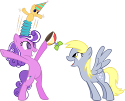 Size: 900x728 | Tagged: safe, artist:astringe, derpy hooves, screwball, pegasus, pony, female, mare