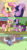 Size: 653x1224 | Tagged: safe, artist:innuendo88, artist:solar-slash, derpibooru import, fluttershy, iron will, spike, twilight sparkle, dragon, pegasus, pony, spanish, translation