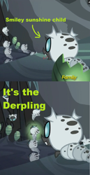 Size: 762x1482 | Tagged: safe, screencap, queen chrysalis, changeling, changeling larva, changeling queen, the times they are a changeling, female, grub, larva, meme, mommy chrissy