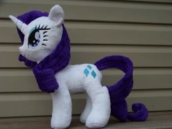 Size: 1024x768 | Tagged: safe, artist:eebharas, rarity, pony, irl, photo, plushie, solo