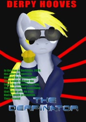 Size: 534x753 | Tagged: safe, artist:rydelfox, derpy hooves, pegasus, pony, female, mare, terminator