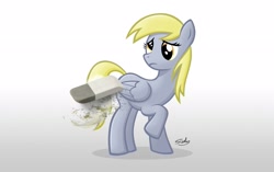 Size: 2761x1729 | Tagged: safe, artist:sterlingpony, derpy hooves, pegasus, pony, derpygate, female, mare, sad, solo