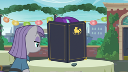 Size: 960x540 | Tagged: safe, edit, screencap, boulder (pet), maud pie, starlight glimmer, pony, unicorn, the gift of the maud pie, menu, starlight stalker