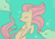 Size: 700x500 | Tagged: safe, artist:milkweed, fluttershy, dolphin, pegasus, pony, swimming, underwater, watershy