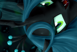 Size: 1280x854 | Tagged: safe, artist:everypone, queen chrysalis, changeling, changeling queen, female, looking at you, solo focus