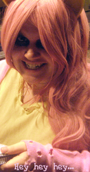 Size: 1006x1920 | Tagged: safe, fluttershy, human, .mov, ask-irl-fluttershed, cosplay, irl, irl human, photo, solo