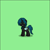 Size: 401x398 | Tagged: safe, queen chrysalis, changeling, changeling queen, female, horn, pixel art, pony town, solo