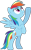 Size: 1472x2366 | Tagged: safe, artist:frownfactory, derpibooru import, rainbow dash, pegasus, pony, parental glideance, .svg available, adorkable, best pony, bipedal, cute, dashabetes, dork, female, mare, simple background, sisterly love, smiling, solo, standing up, svg, transparent background, vector