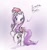 Size: 302x320 | Tagged: safe, artist:saurabhinator, rarity, pony, unicorn, female, horn, mare, white coat