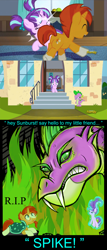 Size: 1200x2799 | Tagged: safe, artist:dezy-x29, artist:stillfire, artist:twimix, artist:xebck, edit, screencap, spike, starlight glimmer, sunburst, dragon, pony, unicorn, alternate ending, angry, bad end, badass, colt, colt sunburst, crying, epic, evil, evil grin, female, filly, filly starlight glimmer, fire, hundreds of users filter this tag, levitation, magic, male, revenge, scared, screencap comic, shipping, slap, sparlight, spikezilla, straight, teeth, telekinesis, this will end in death, vector, younger