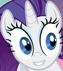 Size: 350x397 | Tagged: source needed, safe, edit, screencap, rarity, pony, unicorn, inverted mouth