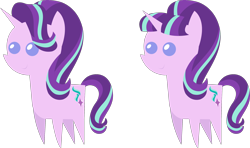 Size: 2432x1441 | Tagged: safe, artist:sketchmcreations, starlight glimmer, pony, unicorn, inkscape, pointy ponies, simple background, transparent background, vector