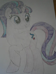 Size: 3216x4288 | Tagged: safe, artist:yanderewwolf, starlight glimmer, pony, unicorn, female, mare, sketch, solo