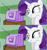 Size: 435x467 | Tagged: safe, rarity, pony, unicorn, exploitable meme, meme, test, tv meme