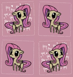 Size: 793x833 | Tagged: safe, artist:cappydarn, fluttershy, pegasus, pony, blushing, simple background, solo