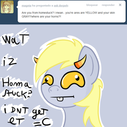 Size: 1280x1280 | Tagged: safe, derpy hooves, pegasus, pony, ask, derpeh, female, homestuck, mare