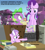 Size: 920x1032 | Tagged: safe, diamond tiara, spike, starlight glimmer, dragon, pony, unicorn, double standard, drama, hypocrisy, op is a cuck, op is trying to start shit, semi-vulgar, starlight drama